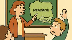 Dowcip: Na lekcji geografii nauczycielka mówi