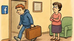 Dowcip: Kasuję profil na Facebooku i uciekam z domu