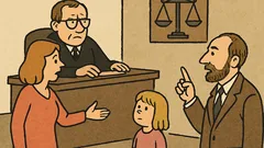 Dowcip: Trwa rozprawa rozwodowa o dziecko…