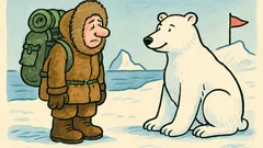 Dowcip: Im bliżej bieguna, tym ładniejsze niedźwiedzice