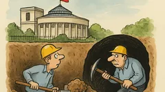 Dowcip: Dlaczego studenci w Warszawie kopali pod Sejm?