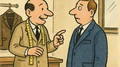 Dowcip: Czy jest pan żonaty? pyta krawiec