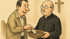 Dowcip: Proszę księdza, jeśli co niedzielę...