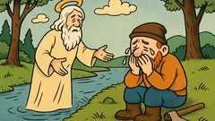 Dowcip: Drwalowi wpadła siekiera do rzeki…