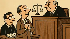 Dowcip: Oskarżony mówi „Wysoka Sprawiedliwości” do sędziego