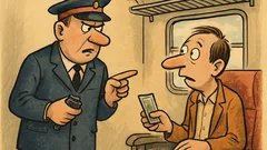 Dowcip: Konduktor zatrzymał pasażera bez biletu