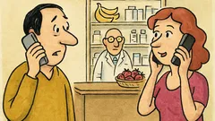 Dowcip: Kochanie, co wolisz: banany czy truskawki?