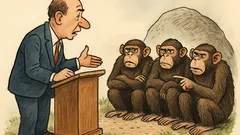 Dowcip: Małpy też twierdzą, że minister edukacji...
