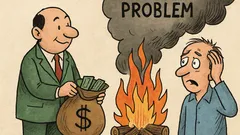 Dowcip: Rząd nie rozwiązuje problemów, tylko je finansuje