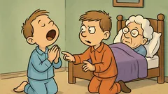 Dowcip: Dwóch chłopców noc przed Wigilią