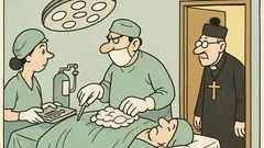 Dowcip: Lekarz mówi do pielęgniarki na operacji…