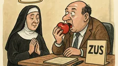 Dowcip: Zdrowaś Mario... owoc żywota je ZUS