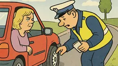 Dowcip: drogówka zatrzymuje do kontroli blondynkę