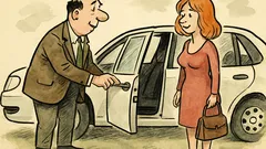Dowcip: Jeśli facet otwiera drzwi kobiecie do auta