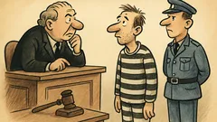 Dowcip: Sędzia pyta, czemu uciekł z więzienia