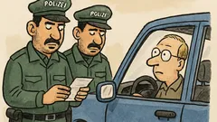 Dowcip: Rok 2018, Niemcy. Policja zatrzymuje faceta...