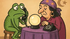 Dowcip: Samotna żaba dzwoni do wróżki i...