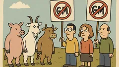 Dowcip: W XXIII wieku protestowali przeciw GMO…