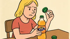 Dowcip: Blondynka kupiła Fantę z zielonym kapslem…