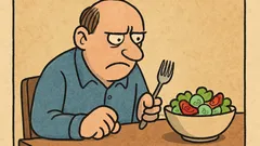 Dowcip: Nigdy nie ufaj swojej sałatce, bo...