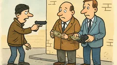 Dowcip: Dwóch facetów idzie ulicą…