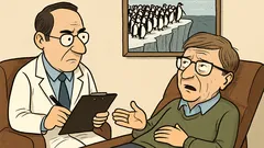 Dowcip: Doktorze, pingwiny znów mnie spychają!