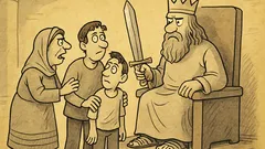 Dowcip: Dwie kobiety u króla Salomona