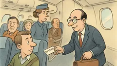 Dowcip: Awaryjne lądowanie, prawnicy rozdają wizytówki