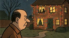 Dowcip: kiedy widzisz sąsiadów odpalających lampki choinkowe