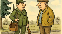 Dowcip: Spotyka się dwóch kolegów po polowaniu