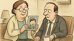 Dowcip: Widzisz tego młodego człowieka na zdjęciu?