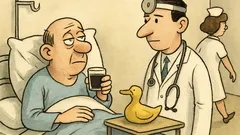 Dowcip: Pacjent w szpitalu pyta lekarza…