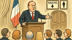 Dowcip: Lepper w Paryżu czyta tabliczki