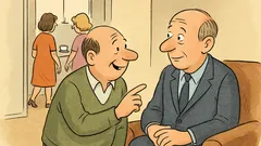 Dowcip: Po obiedzie facet chwali „słoneczko”