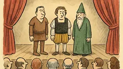 Dowcip: W teatrze w Częstochowie grali we trzech...