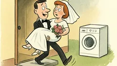 Dowcip: Dlaczego pan młody wnosi pannę młodą?