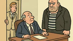 Dowcip: Dyrektorze, jakiś facet czeka na pana