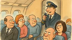 Dowcip: Witam Państwa, mówi kapitan samolotu...