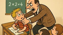 Dowcip: Nauczyciel pyta Jasia o 2×2