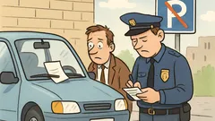 Dowcip: Kierowca zostawia liścik za wycieraczką