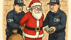 Dowcip: CBA zatrzymuje Mikołaja z pełnym workiem łapówek