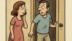 Dowcip: Co mówi facet po wyjściu z łazienki