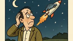 Dowcip: Wysyłam auto w kosmos i nagle...