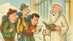 Dowcip: Trzech turystów w Alpach znika