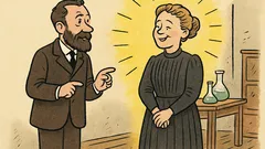 Dowcip: Przychodzi Pierre Curie do Marii i...