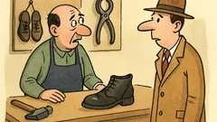 Dowcip: Moskwa, u szewca—przyszedłem po buty