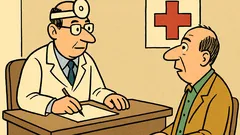 Dowcip: Czy lekarz wciąż „praktykuje”?