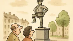Dowcip: Czemu generał na piedestale stoi?