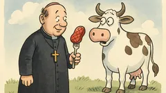 Dowcip: Gdyby Bóg chciał, żebyśmy nie jedli zwierząt...