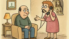 Dowcip: Moja żona traktuje mnie jak Boga…